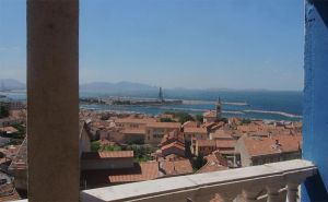 Image of Large south facing terrace with stunning views over bay of Marseille