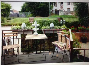 Image of The small cottage by the stream