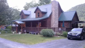 Image of Beautiful apartment in a rustic log home on theAllegheny River.