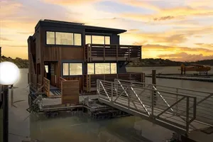 Image of Floating condo 'A' on Sausalito's Richardson Bay.