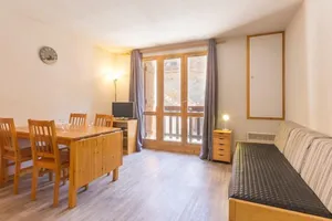 Image of 1st floor, balcony, tv, ski locker, 35m², Montchavin La Plagne