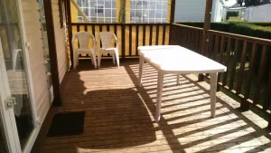 Image of Mobile home 40m² fully equipped - Air conditioning - Kit BB - Terrace - les Charmettes 4 ****