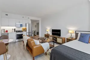 Image of Boardwalk CozySuites Condo with kitchen 33