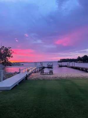 Image of New Waterfront Lake Murray Home -Dock and Patio -1HR from Masters