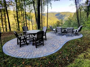 Image of Peaceful and Private Cabin with amazing mountain views and large hot tub!