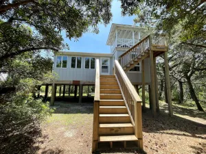 Image of Kith And Kin:  Old Ocracoke style cottage, spacious screened porch.