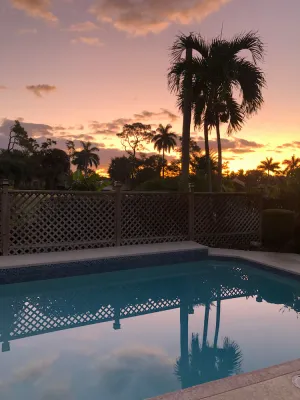 Image of Hot tub\/Pool over looking Golf course minutes To seagate and clam pass Beach