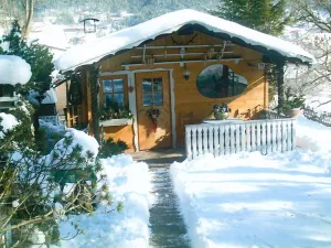 Image of Chalet in caroles with a nearby forest