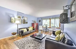 Image of Less than a mile from the beach, huge family-friendly yard with decking and propane BBQ.