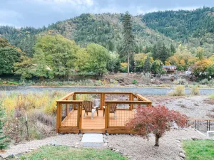 Image of Riverfront House with hot tub, game room and more!
