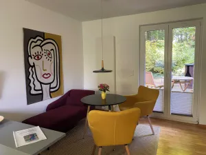 Image of Small vacation cottage with its own sauna and garden fireplace