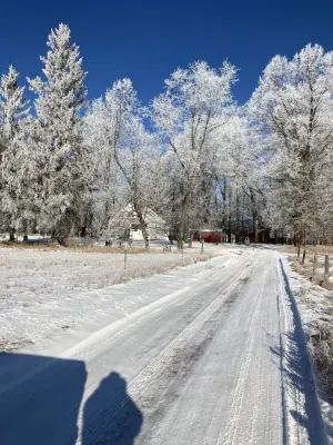 Image of Step back in time at Clarence's Place retreat, our little farm in the woods.