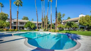 Image of Winter in Palm Springs.  Check out our rates.