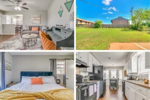 Image of 7 mil->Softball HOF-Near Tinker AFB- Full Kitchen-Fenced Bkyd-Garage-W\/D-Dogs