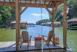Image of Family\/Pet Friendly Lake House, Deck, FirePit, Dock, Grill, Paddle Board & Swim