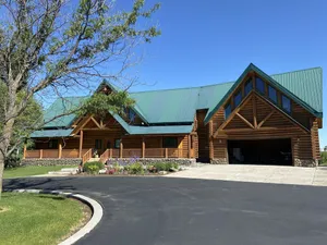 Image of Stunning river front cabin with exceptional views.