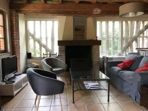 Image of The farmhouse: charming rental 10 minutes from the beaches of Cabourg - 120 m2