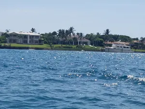 Image of Jupiter house near beach sleeps 10 , heated enclosed pool .