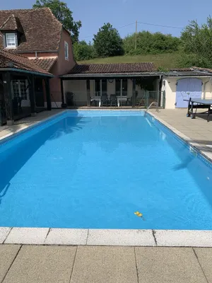 Image of 4 Bedroom Farmhouse  private12m X 5m swim pool  view of Pyrenees. Pet friendly