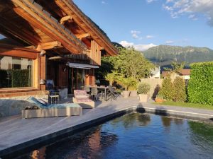 Image of LAC ANNECY-chalet - Plein sud- Swimming pool