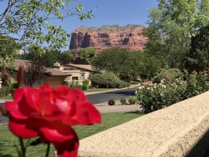 Image of Beautiful Red Rock views in quiet, gated, Canyon Mesa Golf and Country Club.