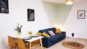 Image of Cozy apartment with terrace and garden in a residential area