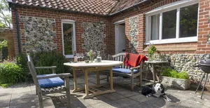 Image of Country house in the walled garden of historic West Stow Hall