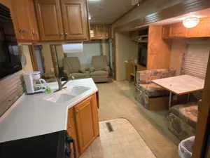 Image of Platte - RV Camper in the Woods with Fire pit &  Hot Tub Access