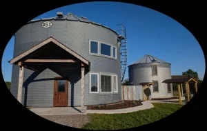 Image of Luxury Silo, King bed Wi-Fi, Hot Tub Xtra