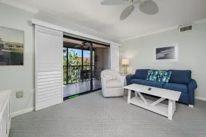 Image of Partial Beach View 1 bedroom, 1 bath at Sanibel Moorings Resort #142