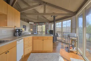 Image of Cozy rental near Greenbrier Resort with a deck, stunning views modern-rustic charm, and full kitchen