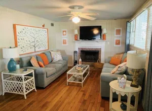 Image of Coastal Serenity - Old time charm with a coastal touch near the beach..