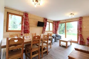 Image of 300m from resort center, floor -1, terrace, tv, ski locker, 70m², Val Cenis