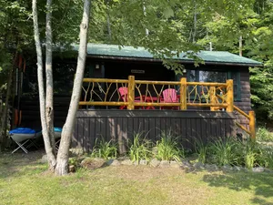 Image of Lakefront cottage, Lake Flower, Saranac Lake, NY