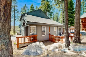 Image of Inviting home with hot tub, indoor pool & sauna access & deck