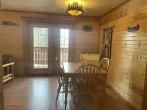 Image of Comfy cozy log cabin, spectacular view.