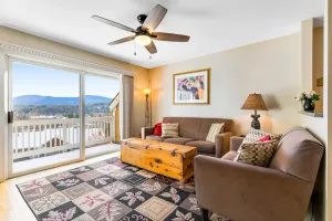 Image of Beautiful Stowe getaway w\/ shared pool\/hot tub, balcony & wood-burning fireplace