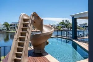 Image of Parrearra Paradise On The Water With Water Slide