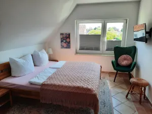 Image of Great 1-room apartment with a garden near the port