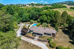 Image of Serene cabin with pool, hot tub, game room, fireplace, & free attraction tickets