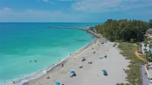Image of Steps to the Beach AND Jetty,  Beautiful Views, Ground Level Luxury Condo