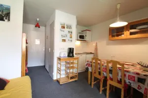 Image of 200m from resort center, 3rd floor, balcony, tv, ski locker, 23m², Val Cenis