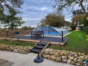 Image of Gite with heated pool at 30° all year round. Pets welcome!