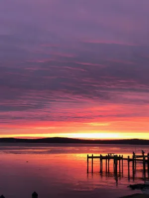 Image of Amazing Waterfront Views at Sailor's Sunrise Cottage on the Upper Chesapeake Bay