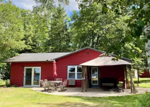 Image of YEAR-ROUND Private, Cozy Lakeside Cabin. Beautiful Views, 2 Boats, Kayak & Canoe