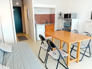 Image of Studio with terrace and parking near the beach