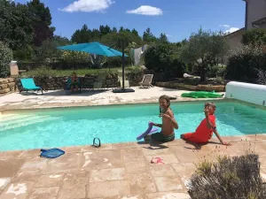 Image of Self-contained apartment in the countryside - South Ardèche with shared pool.