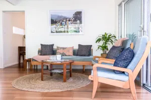 Image of Mid-Century Modern Retro Beach House