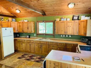Image of A Rustic Cabin on Long Lake