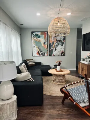 Image of *Discount Holiday getaway* Boho Themed Cozy 3 Bedroom Home in Atlanta